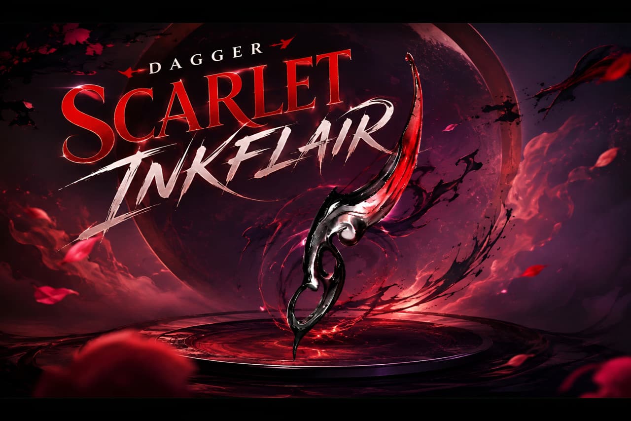 Dagger - Scarlet Inkflair