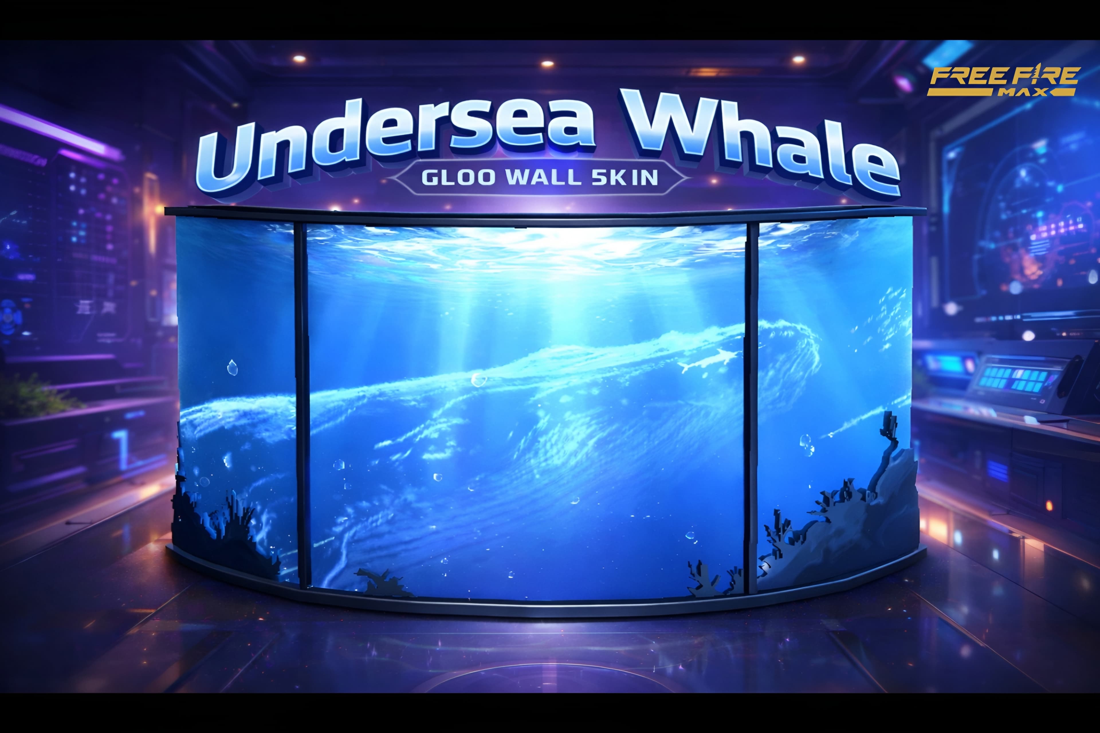 Gloo Wall - Undersea Whale