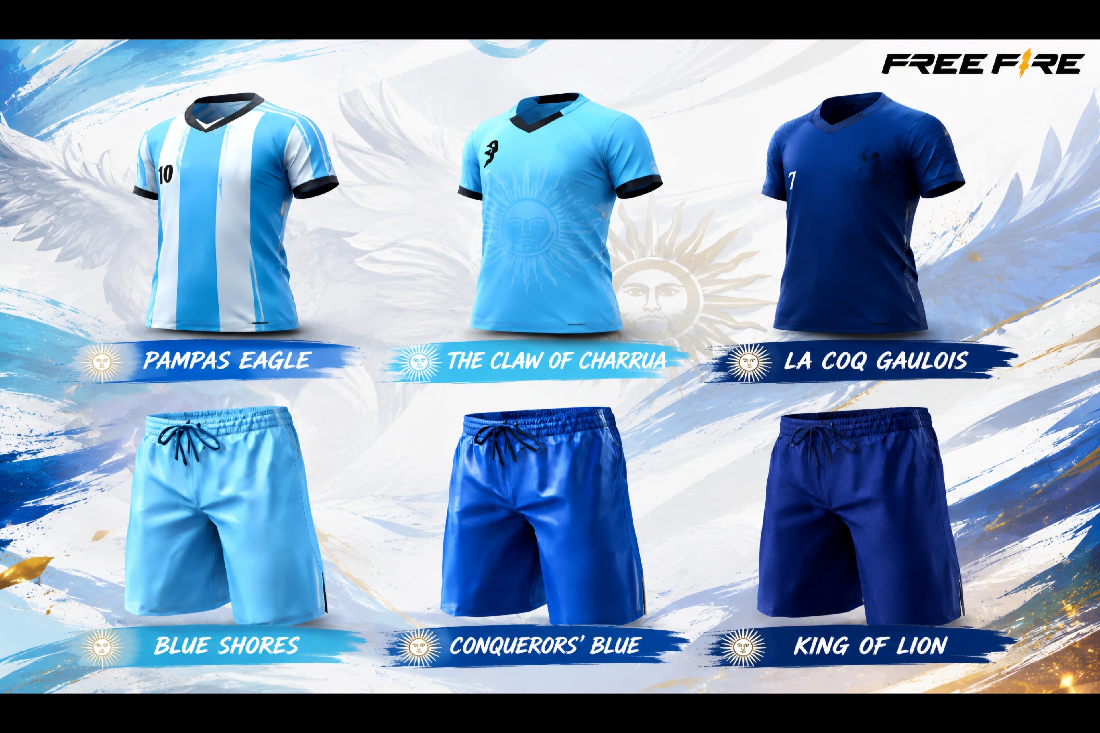 Football Royal Blue Collection