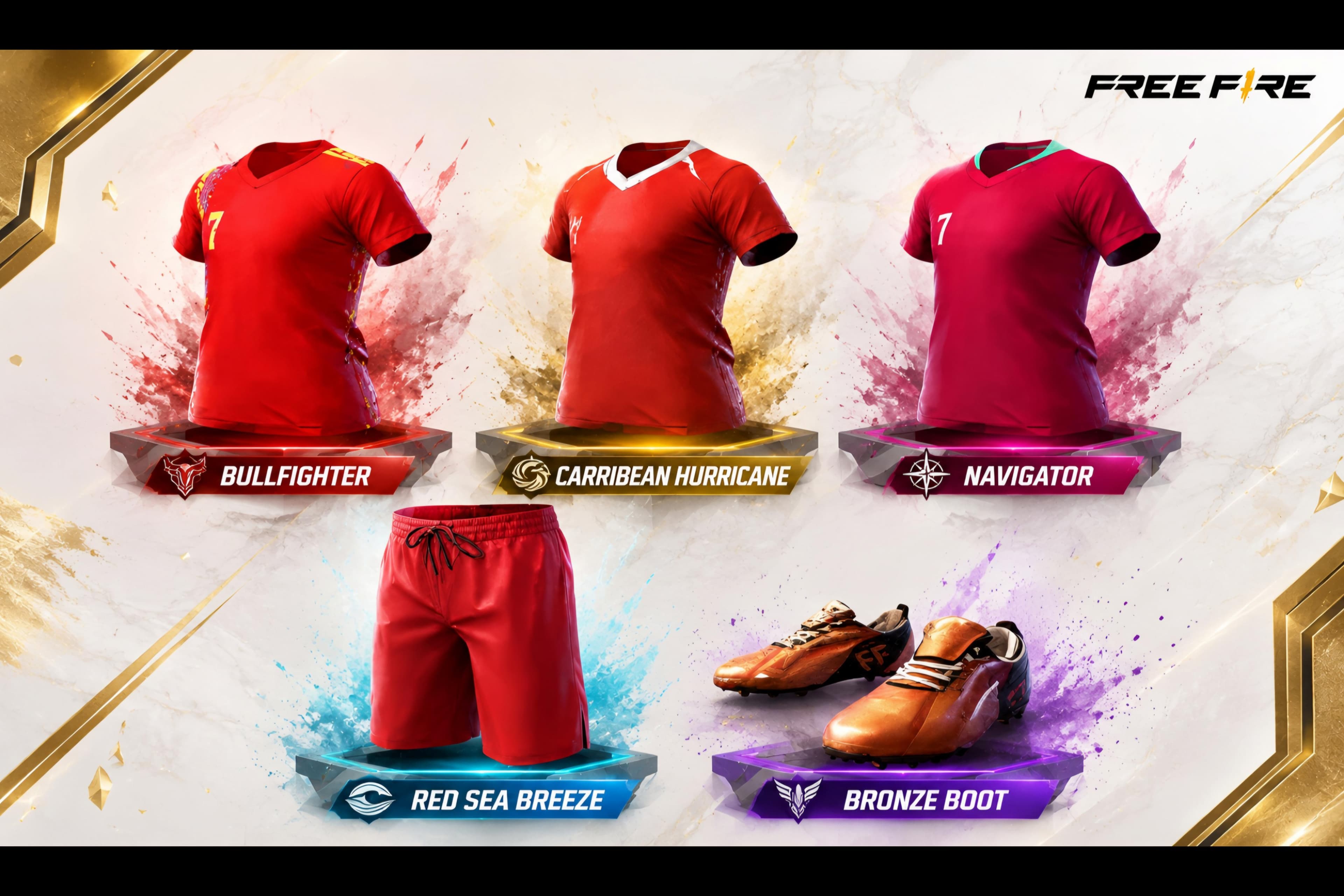 Football Royal Red Collection
